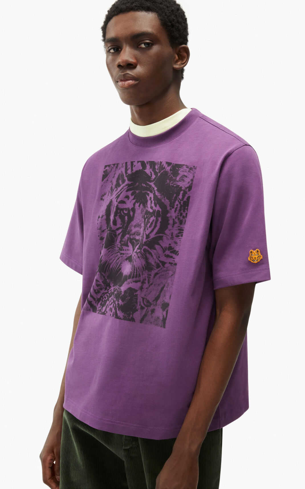 Camiseta Kenzo Wildtigers Masculino - Pretas | 279ALXRJP